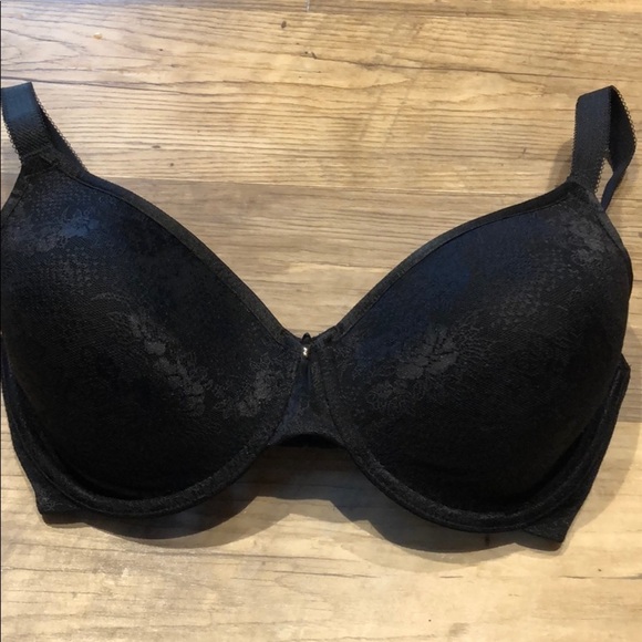 Black Wacoal Bra Size 32DDD - Picture 2 of 5